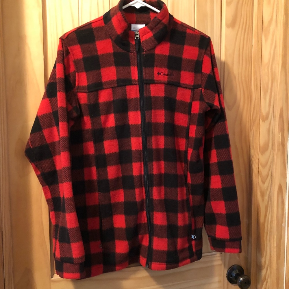 Columbia Boys extra large buffalo plaid jacket